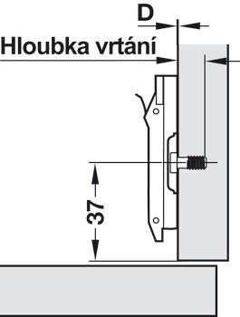 Křížová montážní podložka