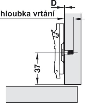 Křížová montážní podložka