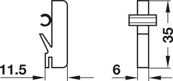 Křížový držák, Lékárenský systém Ratio-Pharm verze A