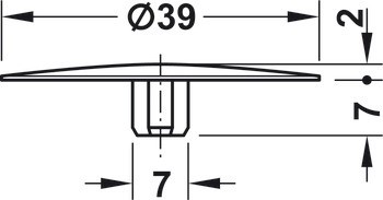 Krytka, Pro tělo spoje Häfele Maxifix