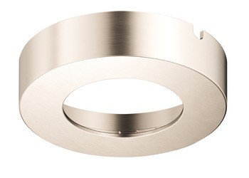 Krytka pro zespoda montované svítidlo, pro Häfele Loox5 modul svítidla, pro vrtaný otvor ⌀ 58 mm, ocel