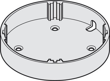 Krytka pro zespoda montované svítidlo, pro LED 1080, vrtaný otvor ⌀ 68 mm