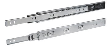 Kuličkové výsuvy, Häfele Matrix Runner BB A, plnovýsuv, nosnost do 30 kg, ocel, montáž na bok