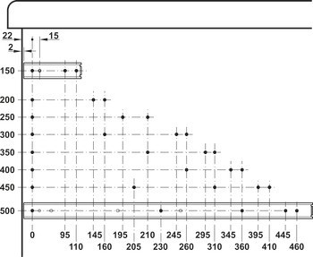 Kuličkové výsuvy, Plnovýsuv, Accuride DZ 2431, nosnost do 20 kg, ocel, montáž na bok