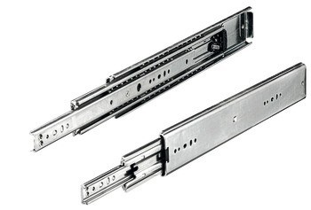 Kuličkové výsuvy, plnovýsuv, nosnost do 310 kg, ocel