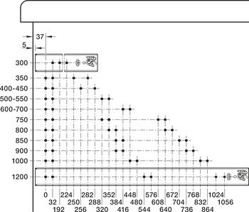 Kuličkový výsuv, plnovýsuv, nosnost až 230 kg, ocel