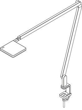 Lampička na pracovní stůl, Nimbus Roxxane Home Desk
