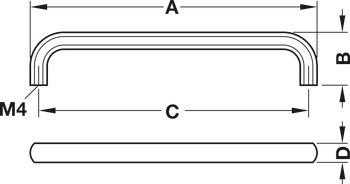 Madlo, Häfele Déco, zinková slitina
