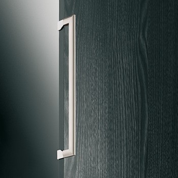 Madlo, pro posuvně skládací dveře, zinková slitina, ovál