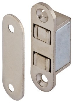 Magnetická záskočka, přídržná síla 4,0-8,0 kg, pro zápustnou montáž, hranatá