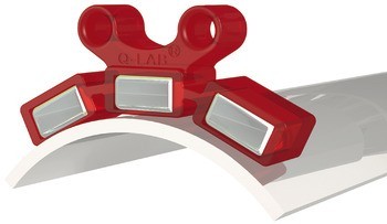 Magnetický klip, zapuštěný, Pro použití na bočních dílech a stolových nohách