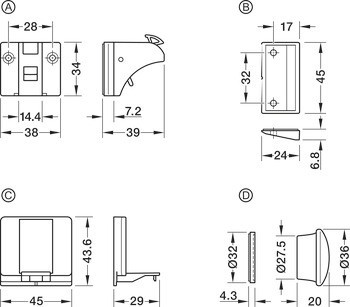 Systém magnetického zámku pro dveře