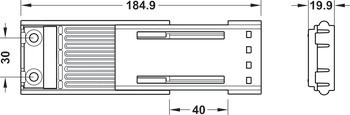 Mechanismus tlumeného zavírání, Obnovovací konzole, Accuride 0116