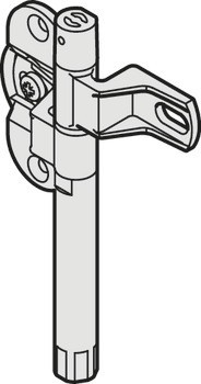 Mechanismus tlumeného zavírání pro skládací dveře, pro Hawa Folding Concepta III 20/25