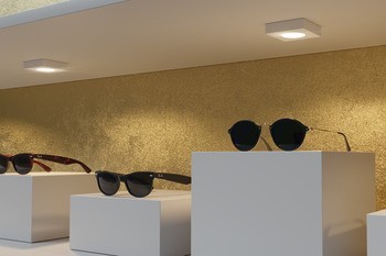 Modul svítidla, Häfele Loox LED 2091, 12 V, modulární, 3pólové (tunable white), průměr vrtaného otvoru 58 mm, hliník