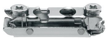 Montážní podložka, Ocel, k přišroubování s předmontovanými eurošrouby, pro plně naloženou montáž, polonaloženou montáž a vloženou montáž