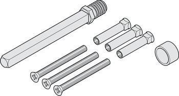 Montážní sada pro dlouhý štít, Pro FSB PZ výměnné sady s adaptérem čtyřhranu, M12, 8 mm