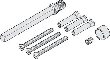 Montážní sada pro dlouhý štít, Pro FSB PZ výměnné sady s adaptérem čtyřhranu, M12, 8 mm