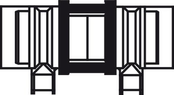 Montážní sada, Startec, skleněné dveře, montáž v párech