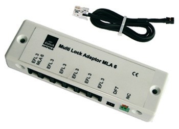 Multi-lock adaptér, Häfele Dialock ML 6P, pro nábytkový zámek EFL 3 a EFL 3C
