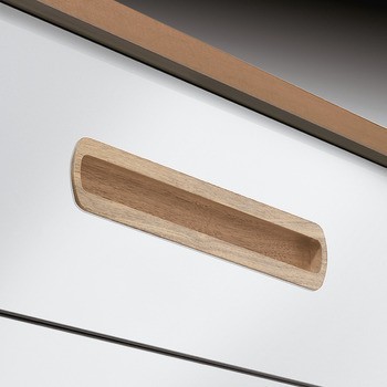 Mušle, k nalepení, dřevo