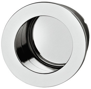 Mušle, mosaz, k nalepení, s drážkami pro lepení, kulatá, Häfele Déco