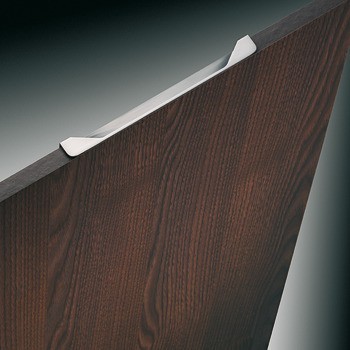 Mušle, pro čela bez viditelné úchytky, k nalepení, zinková slitina