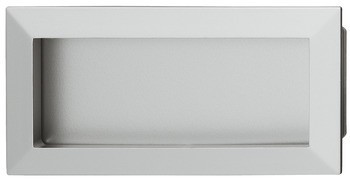 Mušle, zinková slitina, hranatá, Häfele Déco