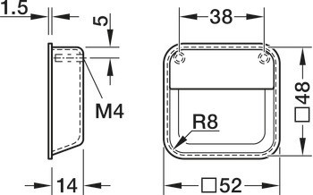 Mušle, zinková slitina