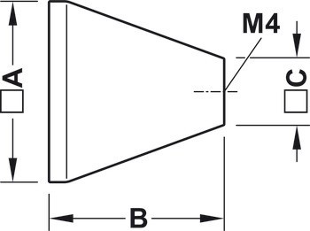 Nábytková knobka, Häfele Déco