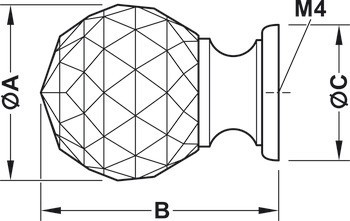 Nábytková knobka, Häfele Déco