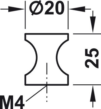 Nábytková knobka, Timeless