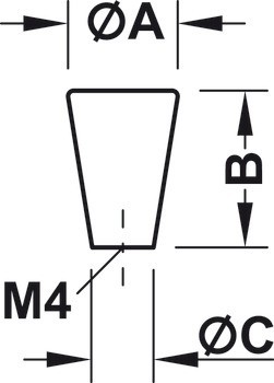 Nábytková knobka, Timeless