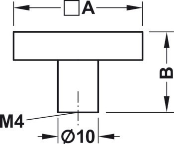 Nábytková knobka, Häfele Déco
