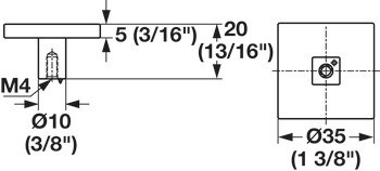Nábytková knobka, Timeless