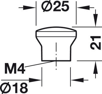 Nábytková knobka, Timeless