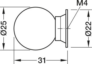 Nábytková knobka, Timeless