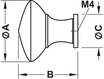 Nábytková knobka, Häfele Déco