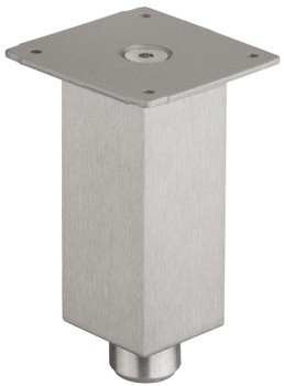 Nábytková noha, Hliník, s deskou (ocel nebo hliník), s nastavením výšky