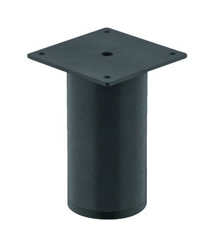 Nábytková noha, s deskou, bez výškového nastavení