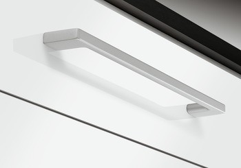 Nábytková úchytka, Madlo, zinková slitina, hranatá