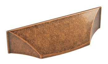 Nábytková úchytka, misková úchytka, zinková slitina, Häfele Déco