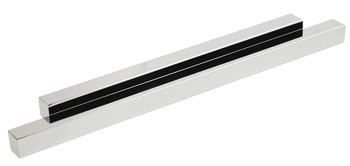 Nábytková úchytka, prstová úchytka, hliník, hranatá, Häfele Déco H1355