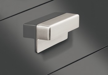 Nábytková úchytka, prstová úchytka, zinková slitina, Häfele Déco H1360