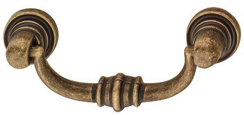 Nábytková úchytka, sklopná úchytka, zinková slitina, Häfele Déco