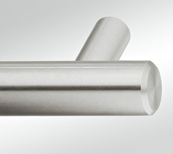 Nábytková úchytka, úchytka se soklem, nerez, kulatá, Häfele Déco