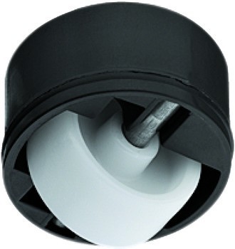 Nábytkové kolečko, nosnost 50 kg, bez funkce brzdy, pevné