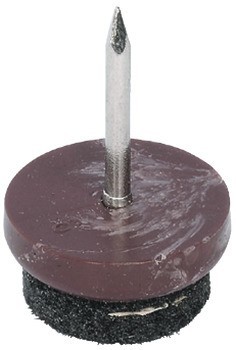 Nábytkový kluzák, filc, výška 9 mm