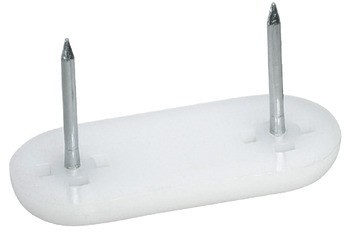 Nábytkový kluzák, plast, výška 5 mm