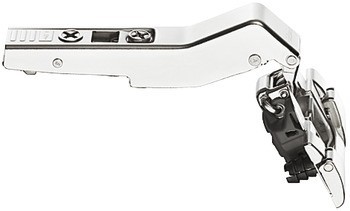 Nábytkový závěs 45°, Clip Top Blumotion 110°, pro rohové aplikace 45°, 50°, pro rohové skříňky se zarovnanou přední stranou